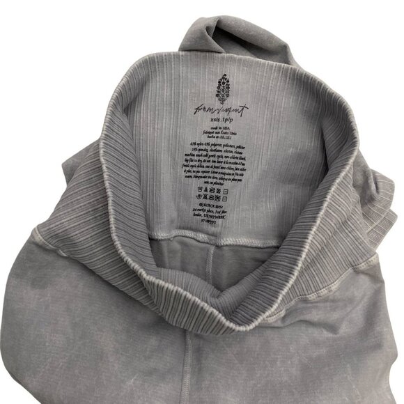FREE PEOPLE GOOD KARMA LEGGINGS ICED GREY XS S - Picture 6 of 14